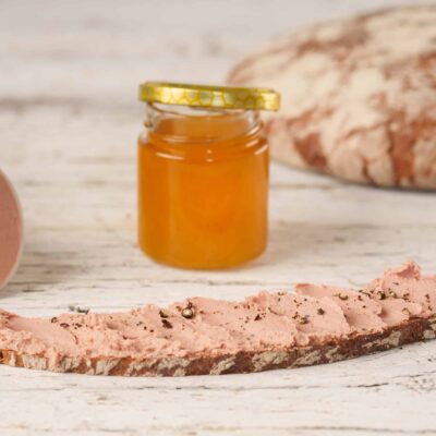 Kalbsleberstreichwurst mit Honig 200g