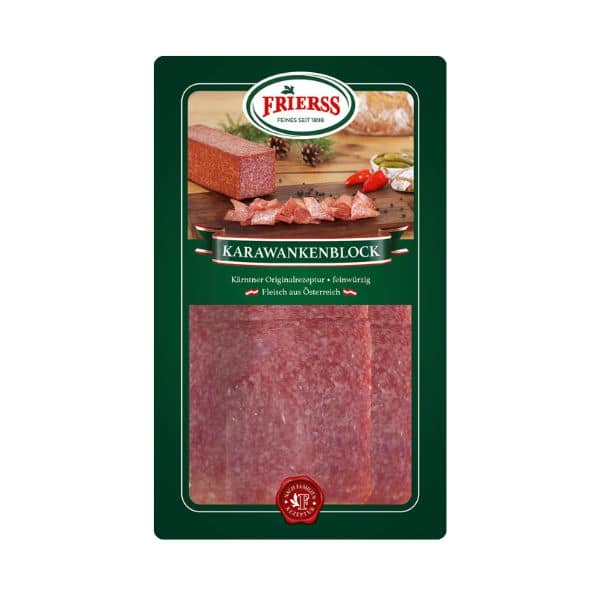 Karawankenblock 100g geschnitten – Bild 2