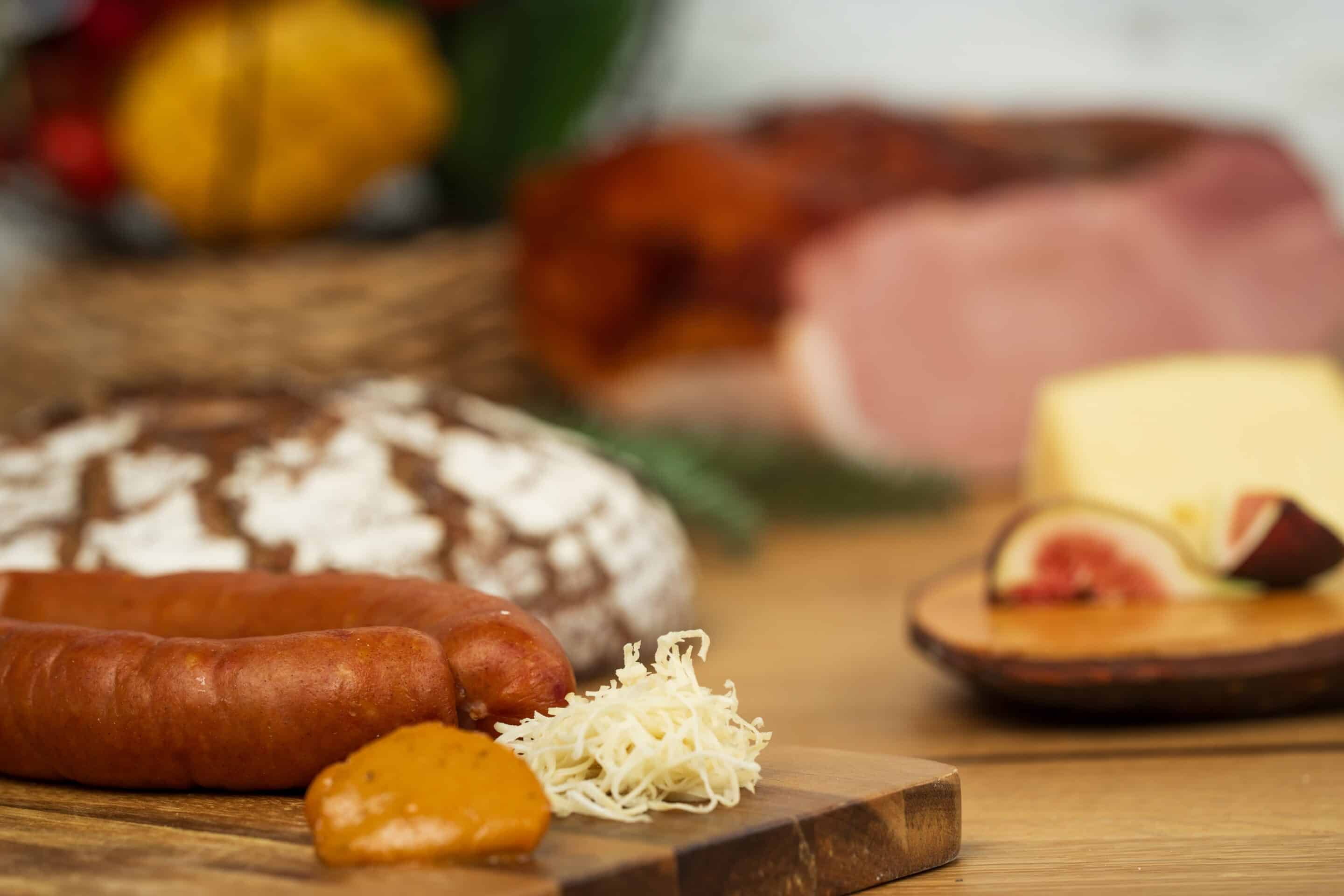 Kärntner Bauernkrainer geselcht 4 Stk.