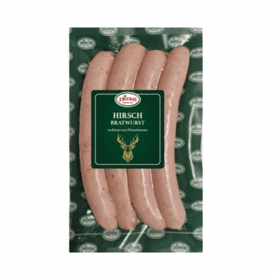 Hirschbratwurst 250g