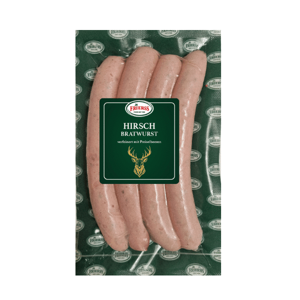 Hirschbratwurst 250g