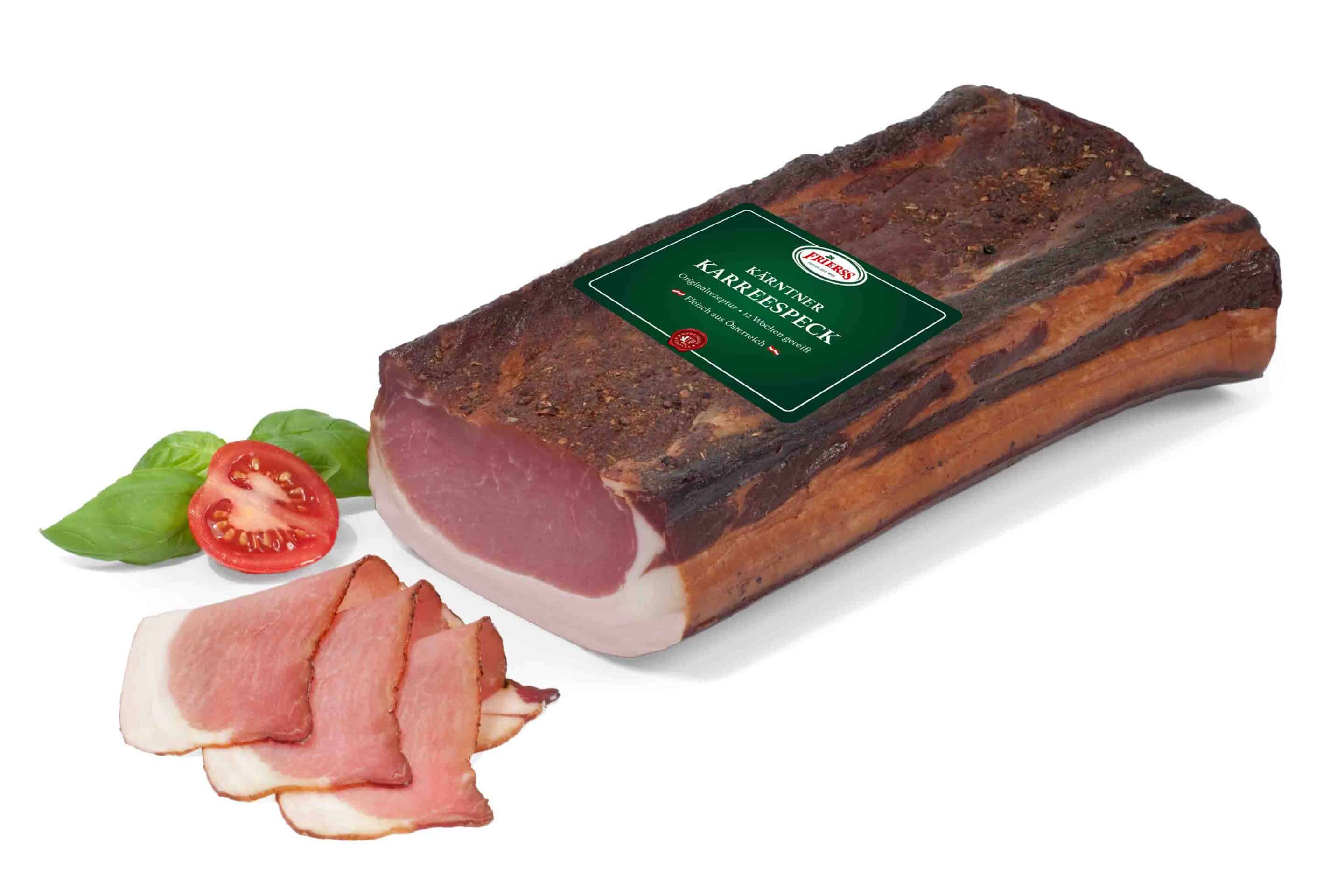 Kärntner Karreespeck 1/2 v.v. ca. 1,40 kg – Bild 2
