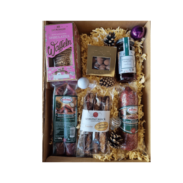 Weihnachtskarton Tannenzapfen