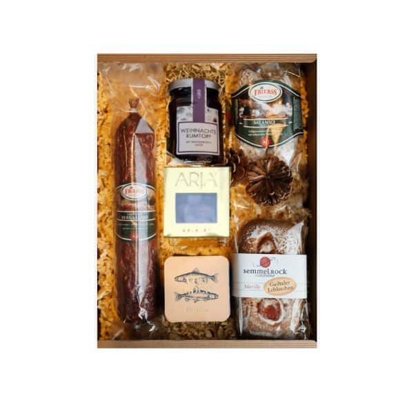 Weihnachtskarton Festgenuss